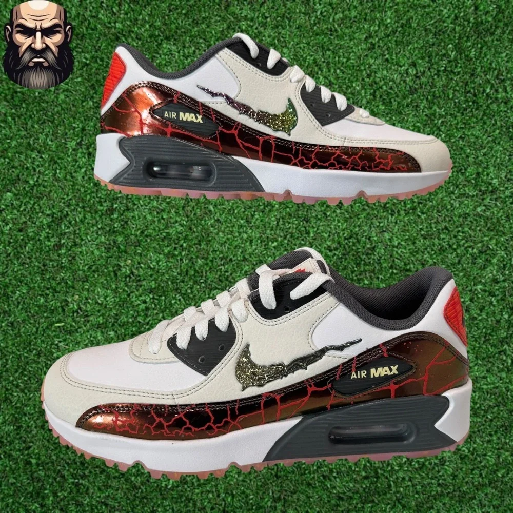 Nike Air Max 90 NRG‎ Phoenix Open Golf Shoes FB5038-160 Men's Size 5.5
